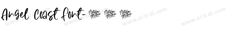 Angel Coast Font字体转换